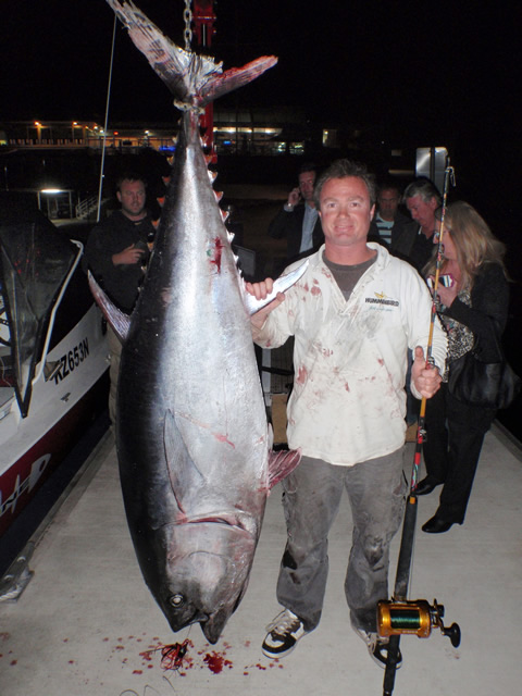 ANGLER: Mike Hatch SPECIES: Southern Bluefin Tuna's  WEIGHT: 138 Kg LURE: JB Lures, 10” Ripper
